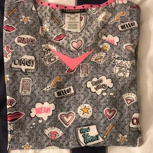 HeartSoul Scrub Top